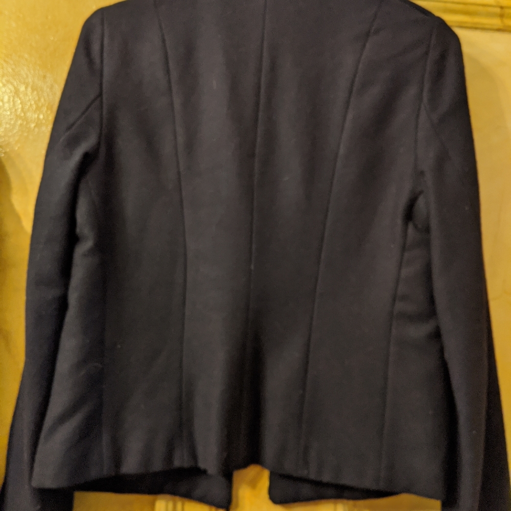 Alara black wool jacket 2 - Picture 4 of 13